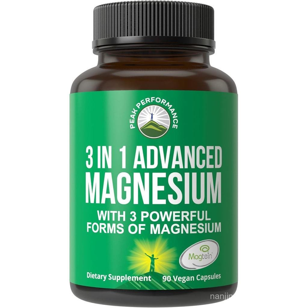 3 in 1 High-Grade Magnesium Iron Compound Magnesium Capsules บรรจุ L-Magnetic Ammonite และ Magnesium