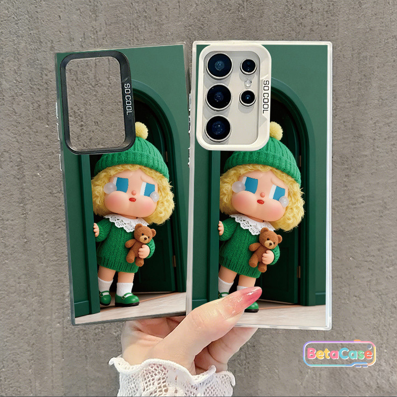 เคสโทรศัพท์ลายน่ารักเด็กทารกสีเขียวกำลังร้องไห้ Case for Samsung S30/S30U/S25/S25U/S24/S23/S22/S21/S20FE