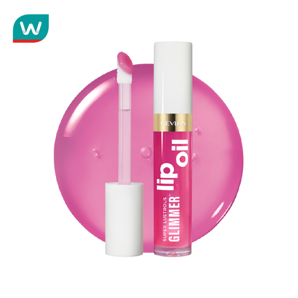 Revlon เรฟลอน ซูเปอร์ ลัสทรัส กลิมเมอร์ ลิปออย 3.8มล. 004 กอนโรส