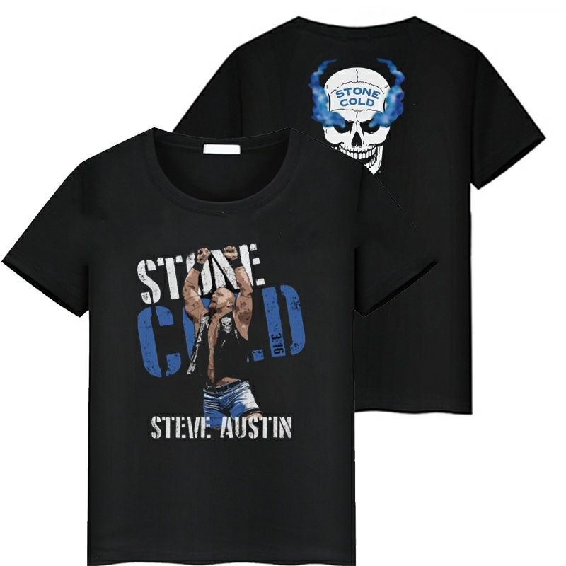 เกาหลีเกาหลี 2026WWE Cold Stone Steve Austin Austin Stone Cold Austin Steve Austin Wrestling เสื้อยื