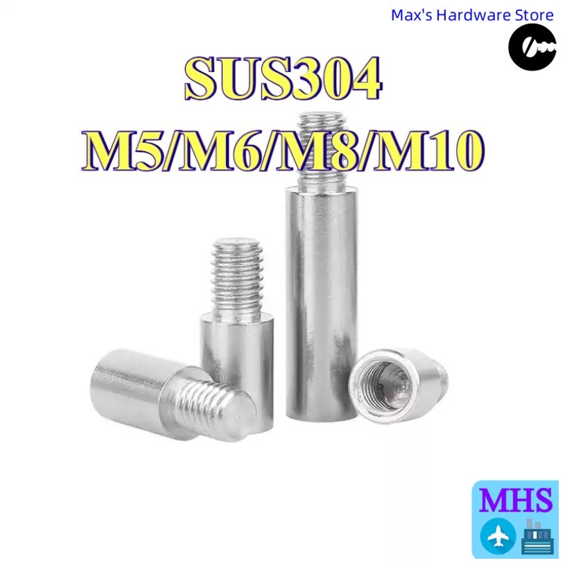 304 สแตนเลสรอบหัวเดียวคอลัมน์แยก,เชื่อมต่อคอลัมน์หลักแยกทองแดงคอลัมน์ภายในและภายนอกหัวเดียวผ่านสตั๊ด