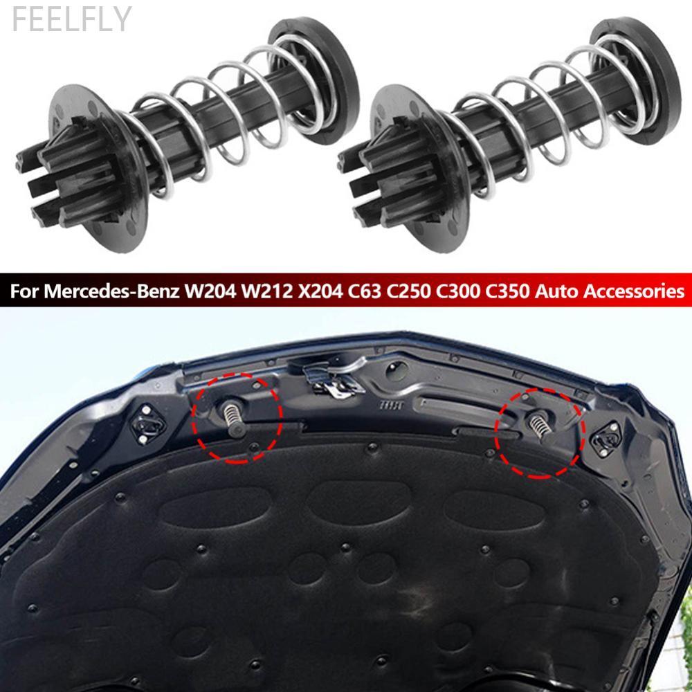 FEELFLY 2 ชิ้นเครื่องยนต์รถยนต์ Bonnets Hood Spring A2048800227 สําหรับ Mercedes-Benz W204 W212 X204