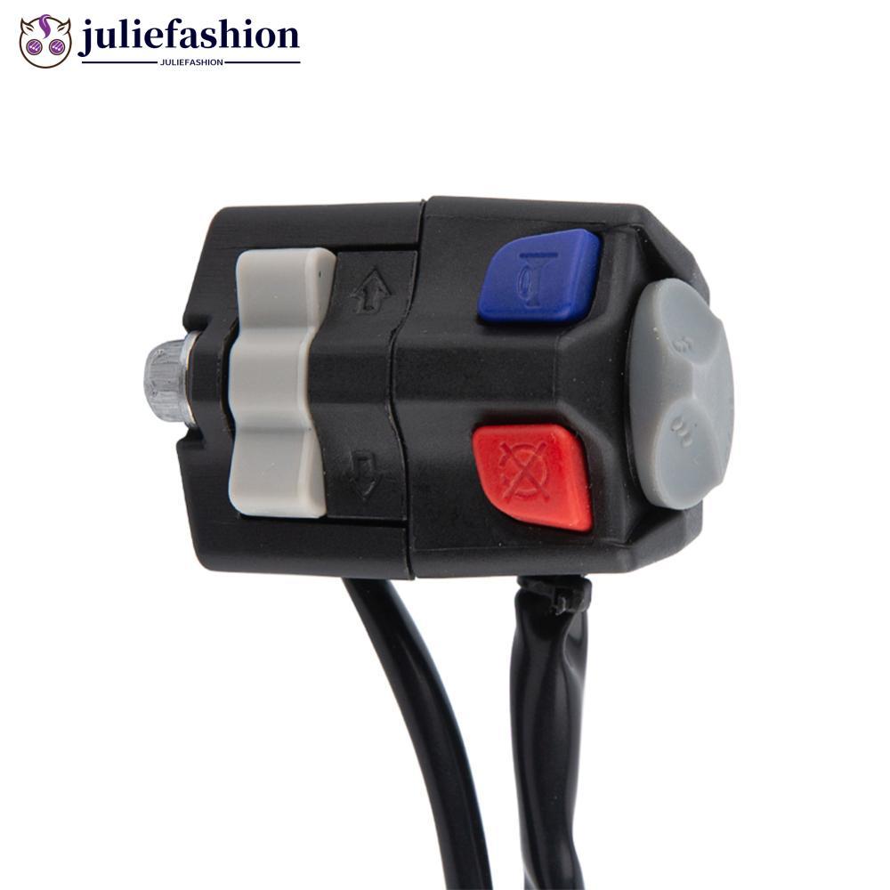 JULIEFASHION รถจักรยานยนต์ Handlebar ไฟหน้าฮอร์นฆ่าสวิทช์ห้าสําหรับ EXC XCW EXCF TPI 125 150 200 250