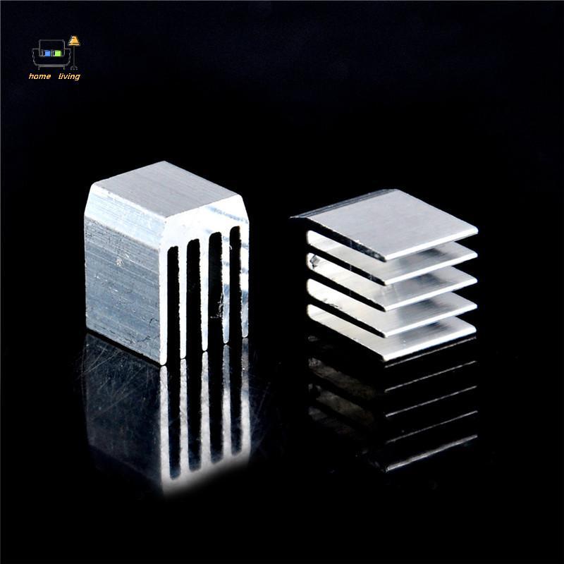 [Onw] 10pcs Aluminium Cooling 9x9x12MM Heat Sink RAM หม้อน้ําฮีทซิงค์ [th]