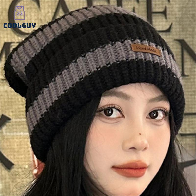 Beanies ถักนิตติ้งสำหรับทั้งผู้ชายและผู้หญิง หมวกฤดูหนาวที่อบอุ่น - รูปที่ 7