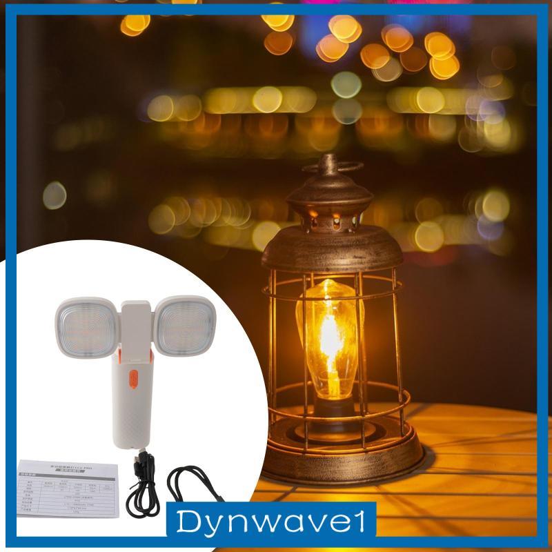 [Dynwave1] โคมไฟตั้งแคมป์มัลติฟังก์ชั่นโคมไฟตั้งแคมป์แบบพกพา 10000mAh IP54 37W ปรับความสว่างได้ Camp