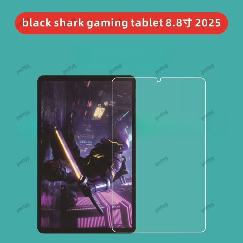 กระจกนิรภัยสําหรับแท็บเล็ตสําหรับเล่นเกม Black shark 8.8 นิ้ว 2025 ป้องกันหน้าจอ Anti Scratch HD Clear แท็บเล็ตฟิล์ม