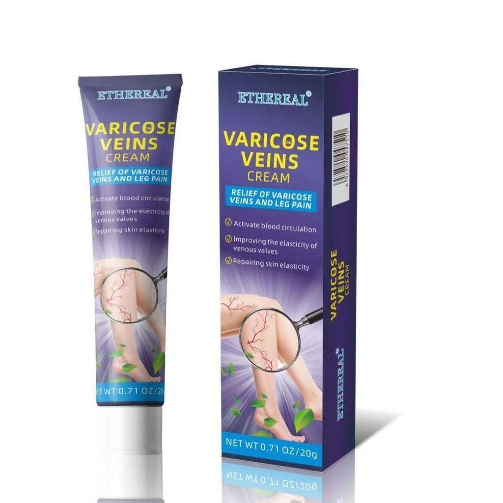 ครีมหลอดเลือดดํา ETHEREAL Vein Soothing Massage Gel Earthworm Leg Skin ครีมใช้ภายนอก AA402 #.