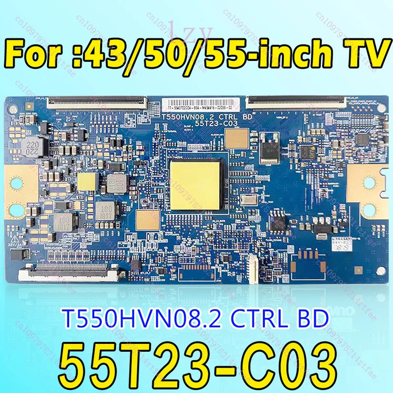 95% ใหม่ original T550HVN08.2 CTRL BD 55T23-C03 T-con บอร์ดเหมาะสําหรับ Sony KDL-50W800C KDL-55W800C