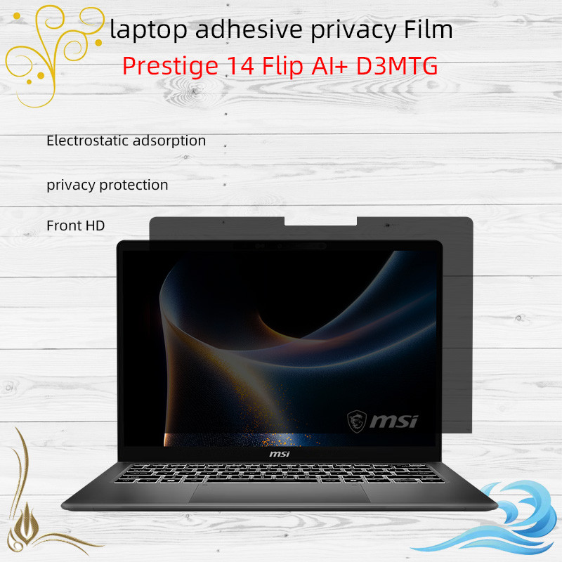 เหมาะสําหรับ 14/16 นิ้ว MSI Prestige 14 Flip AI + D3MTG แล็ปท็อป 16 Flip AI + C3MTG กาวความเป็นส่วนต