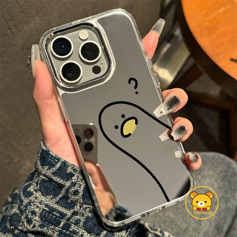 เป็ดตลกกระจกเคสโทรศัพท์สําหรับVivo Y39 Y29 Y29S Y19E Y04 Y93 Y93s Y91i Y91C Y37 Pro Y37M Y36T Y03 Y1