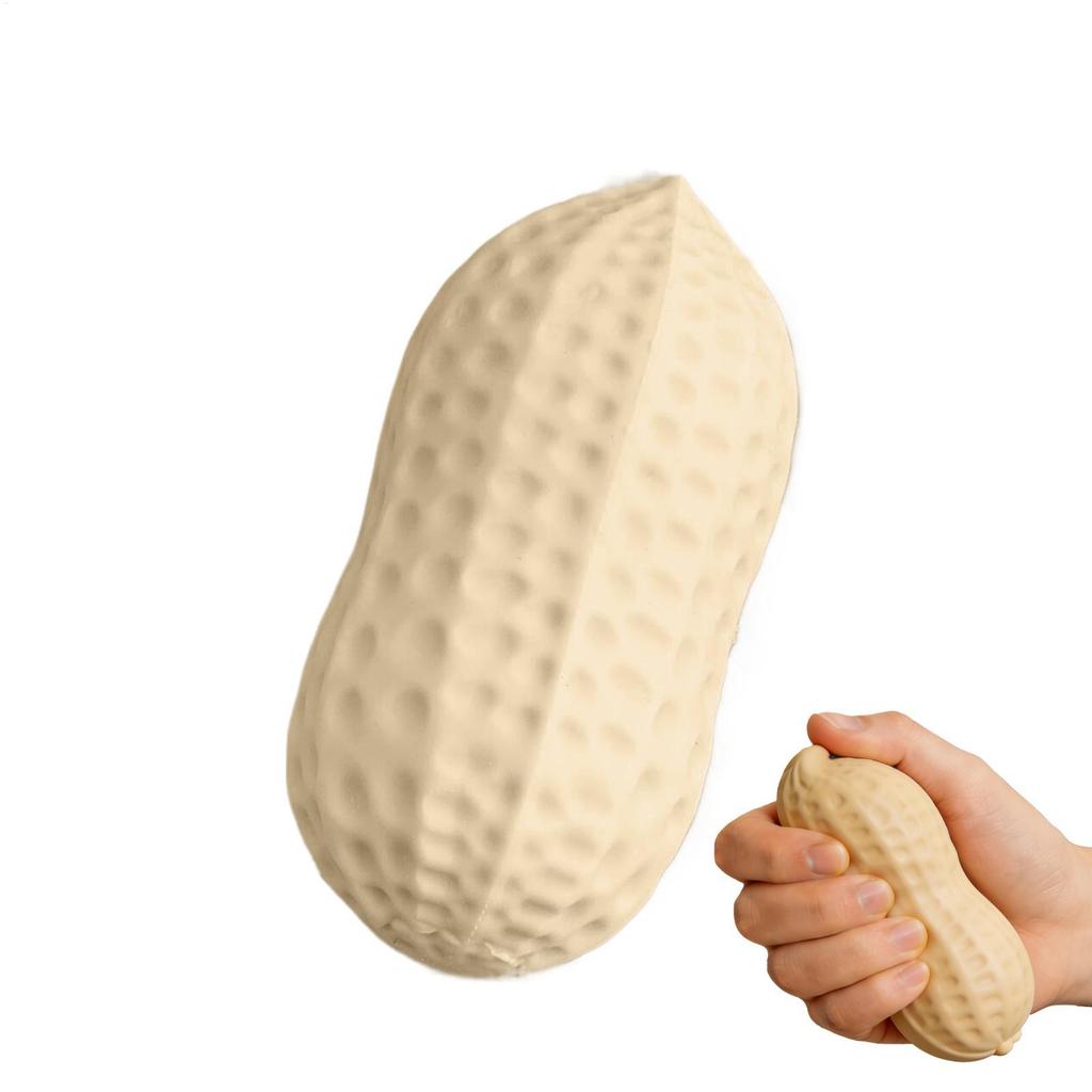 ถั่วลิสงบีบของเล่นผ่อนคลาย Earthnut Fidget ของเล่น Fufu Squishy Sensory ความเครียดบรรเทาของเล่นสําหร