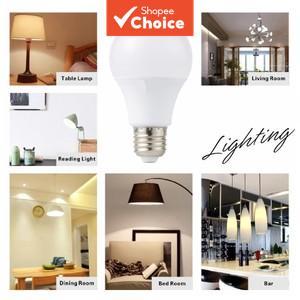 หลอดไฟ LED 10 แพ็ค A60 A65 , Daylight White 6500K E27