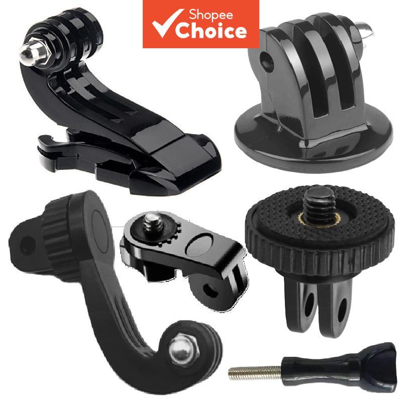 ชุดอะแดปเตอร์ขาตั้งกล้อง Quick Release Buckle สําหรับ GoPro สําหรับ DJI สําหรับ Insta360 Action Camera Mount อุปกรณ์เสริม