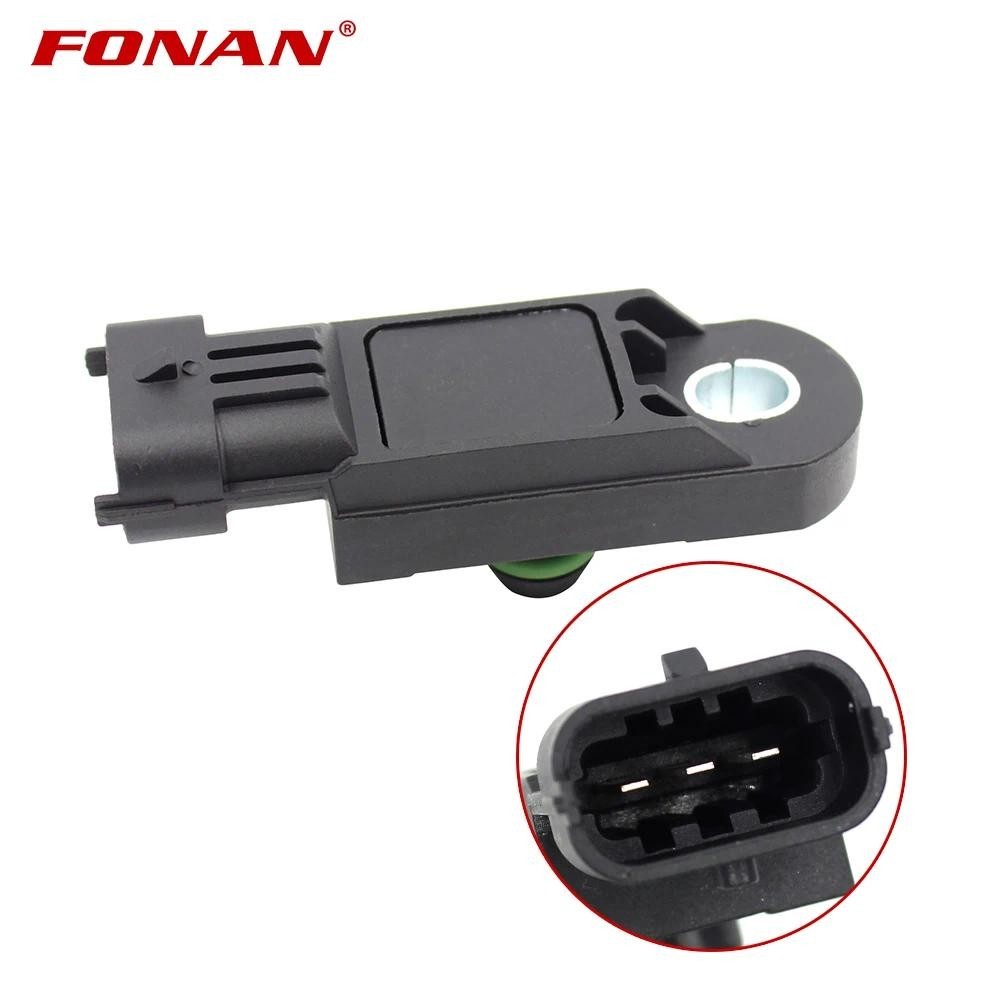 MAP Boost Pressure Sensor สําหรับ Renault QM5 H45 07 - 11 M1D L4 2.0DSL 8200685363 0281002958