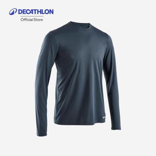 Decathlon Men'S Running Long-Sleeved T-Shirt Anti-UV เสื้อวิ…