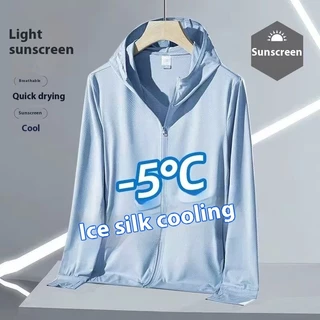 เสื้อฮู้ดแขนยาว ASRV UV-proof UPF50+ ผ้าเบามาก สีทึบไม่ร้อน ป้องกันแสงแดดได้ดี