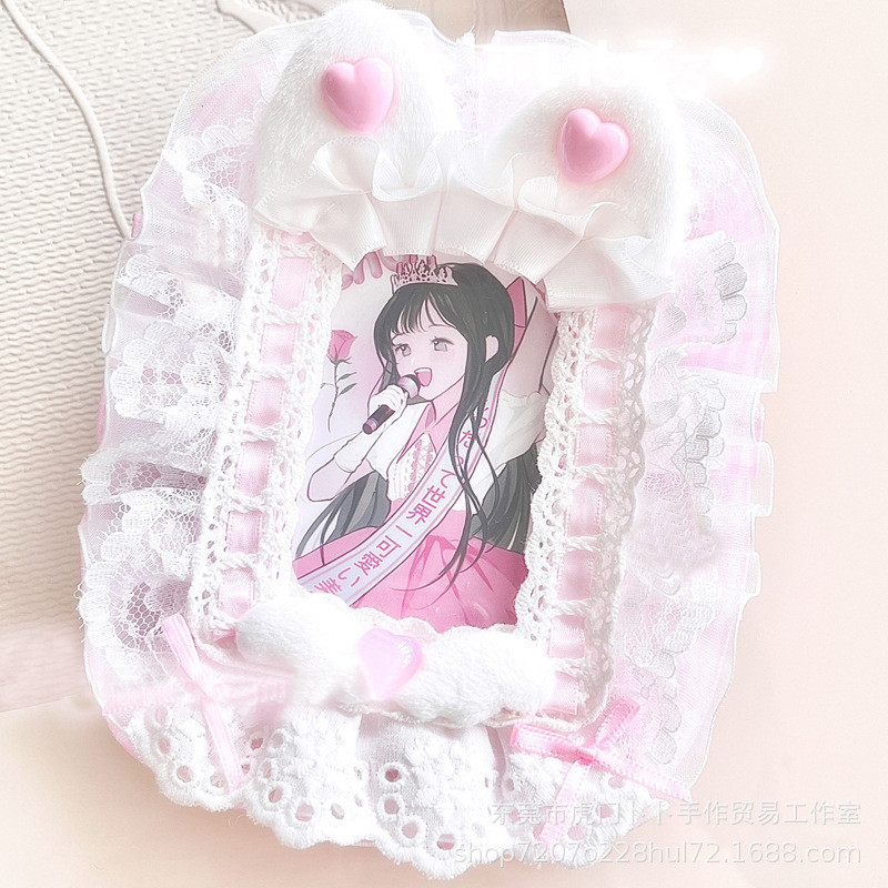 ภาพเคลื่อนไหวสองมิติ Gumei สินค้า diy ทําด้วยมือผู้ถือบัตรวัสดุแพคเกจ Star การ์ดขนาดเล็ก Goo การ์ดลู