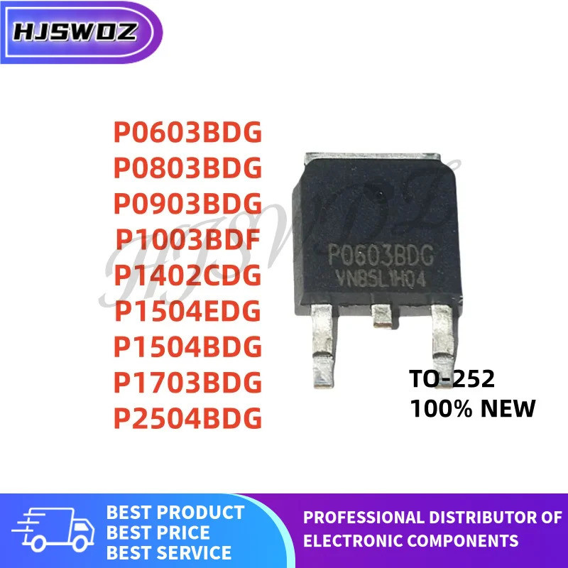 10 ชิ้น 100% ใหม่ P1504BDG P1504EDG P0903BDA P1003BDF P1703BDG P1402CDG P0603BDG P0803BDG P2504BDG T
