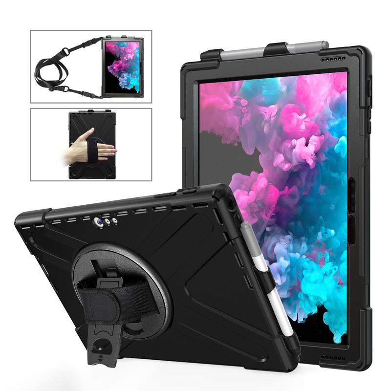 เหมาะสําหรับ SurfacePro4567 Pirate King Pen Slot เคสป้องกัน go4 สายรัดยึดประเภทแท็บเล็ตเคสกันกระแทก 