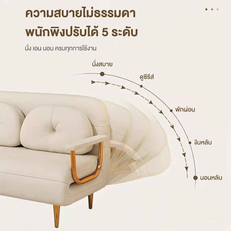 MansField โซฟาเบด โซฟาปรับนอน โซฟานั่ง กว้าง รูปที่ 4