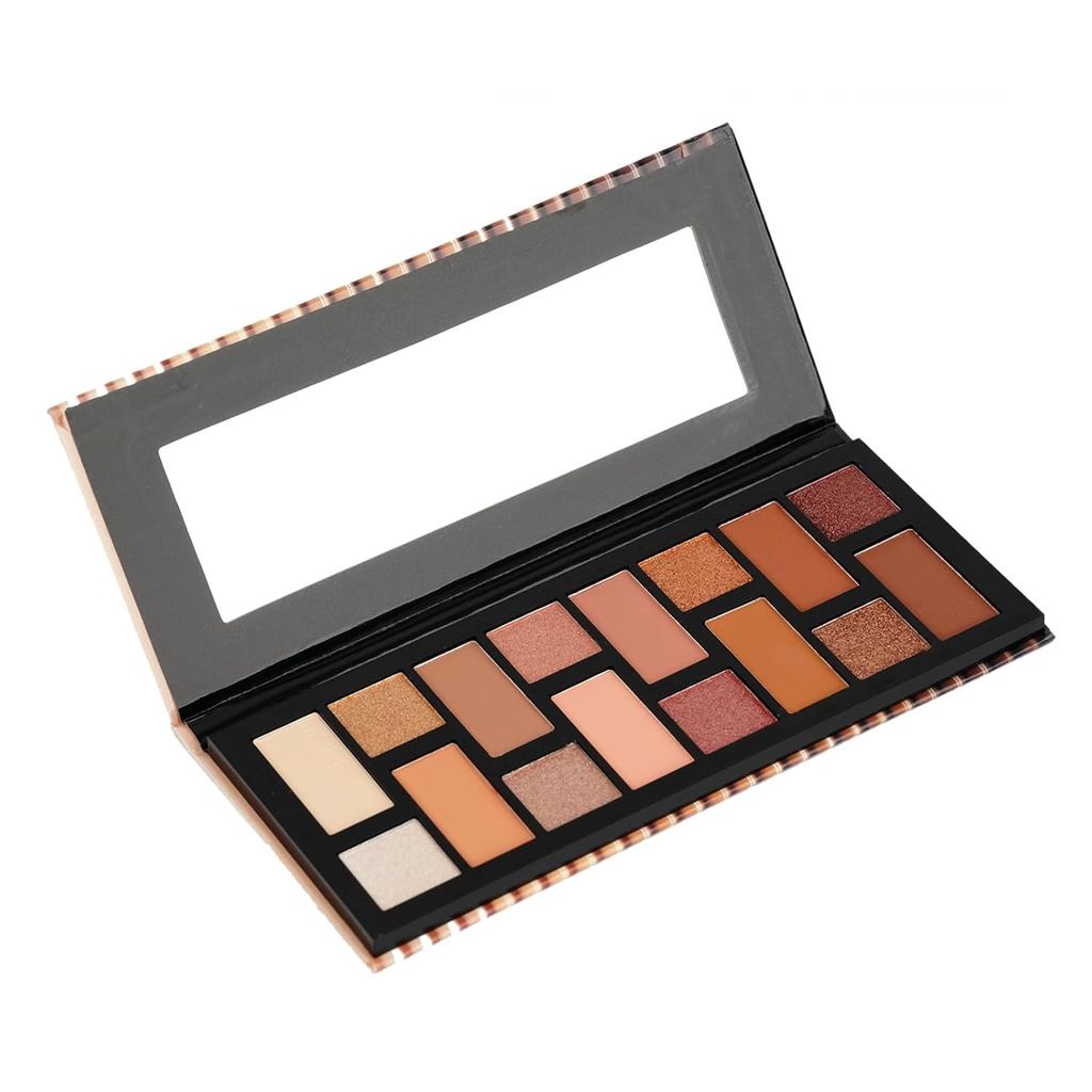 Obyalash Cosmetics For Daily Makeup Eye Palette with Easy-Use Design, Long-lasting Wear Crease-free 