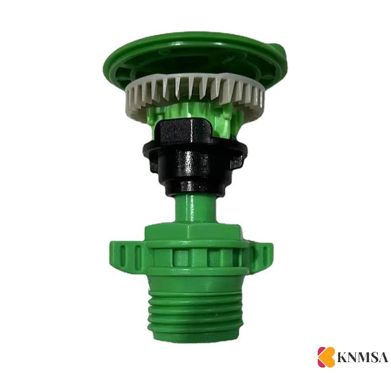 KNMSA] 1/2 "หมุน Sprinkler Fan Farm Sprinkler สนามหญ้า Garden Irrigation หัวฉีด nps เดิมnnn คอเต่า ม
