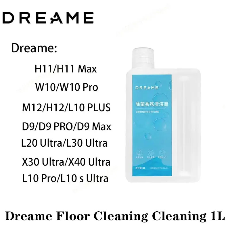 Dreame น้ํายาทําความสะอาด 1L สําหรับ X40 Ultra / X30 Ultra / X50 Ultra / L10s Pro Ultra