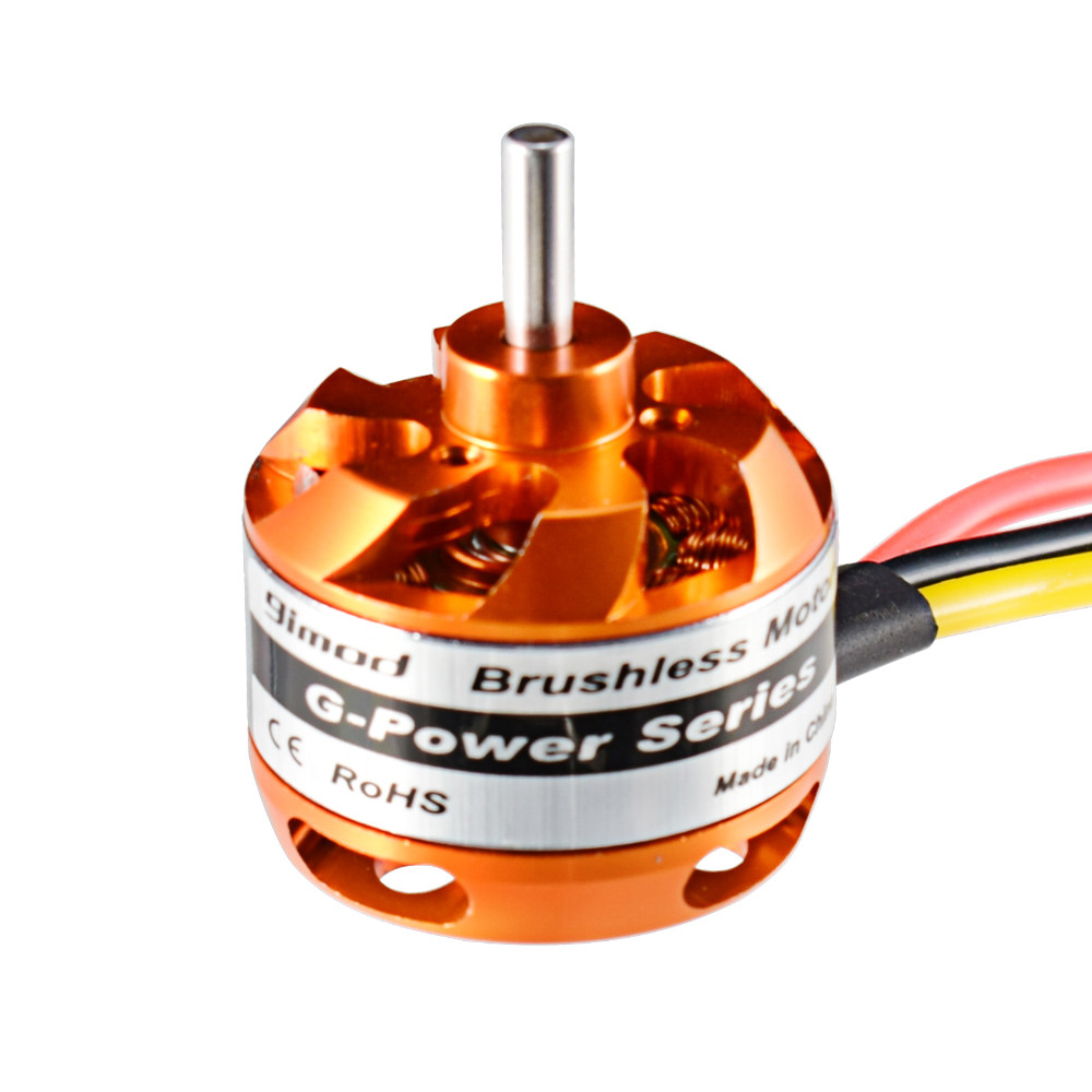 9IMOD D2822 1450KV มอเตอร์ Outrunner แบบไม่มีแปรง, 2-3S สําหรับเครื่องบิน RC Fixed-Wing & Multi-Copt