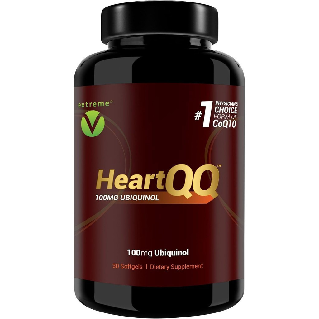 HeartQQ High Absorption Ubiquinol (QH), Active CoQ10 300% Excelation, CoQ10 Recommend Form 1 Form Ub