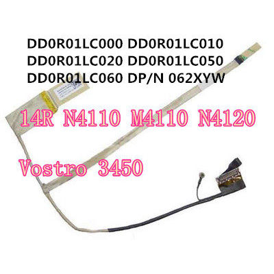 เหมาะสําหรับ Dell 14R N4110 M4110 N4120 Vostro 3450 หน้าจอสายเคเบิลจอแสดงผล