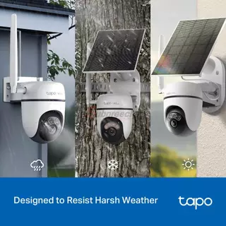 Tapo C615G KIT / Tapo กล้องวงจรปิด 3MP (Lens4mm) (4G) Pan/Tilt มีแบตเตอรี่โซล่าเซล