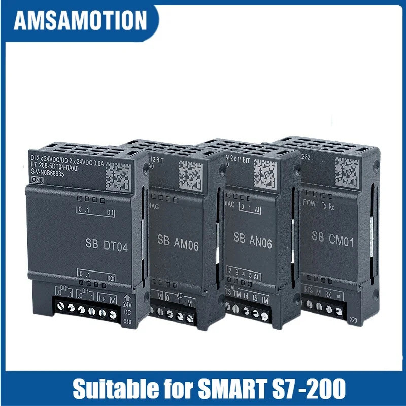 เหมาะสําหรับสมาร์ท S7-200 PLC ใช้งานร่วมกับ Siemens 200Smart Expansion โมดูล SB สัญญาณ CM01 AM03 AQ0