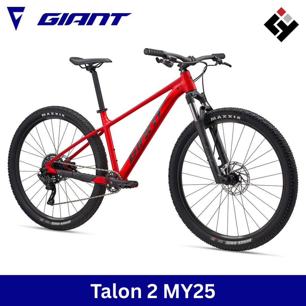Giant Talon 2 ปี 2025 จักรยานเสือภูเขา ล้อ 29", 27.5" เฟรมอลูมิเนียม ชุดขับ Microshift Advent 1x9 สป