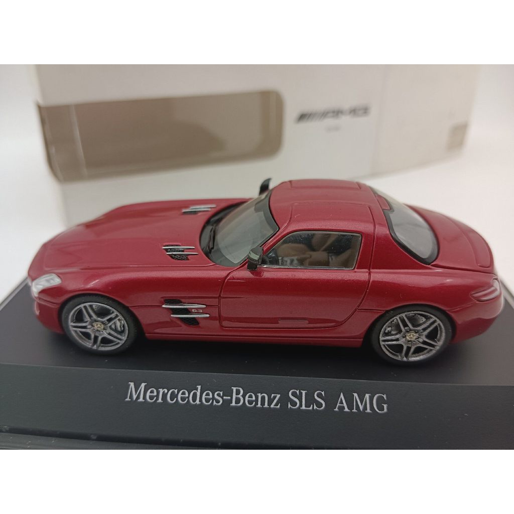 1: 43 BENZ SLS BENZ SLS AMG 43 Scale รถโมเดลจําลองรถ