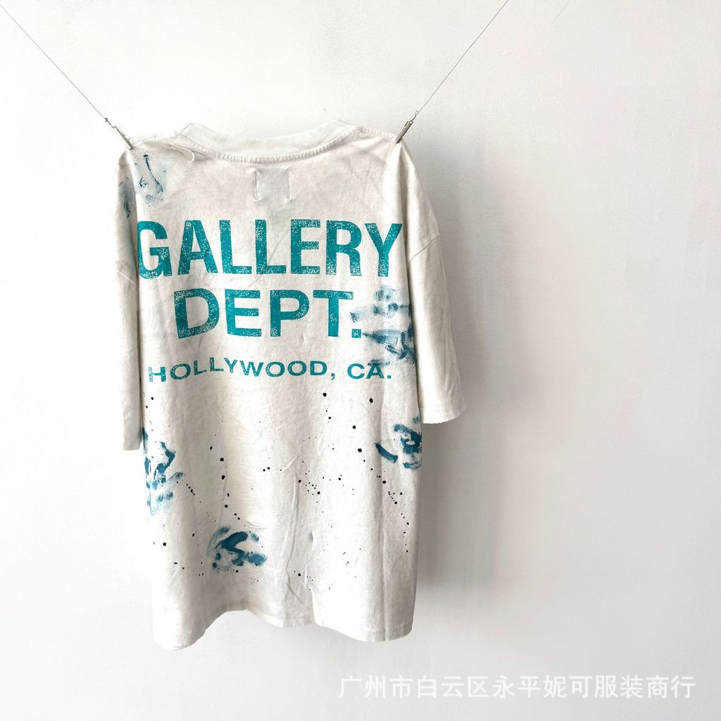 GALLERY DEPT GALLERY DEPT California Limited Hand-Painted Splash Ink Destruction High Street Hip-Hop