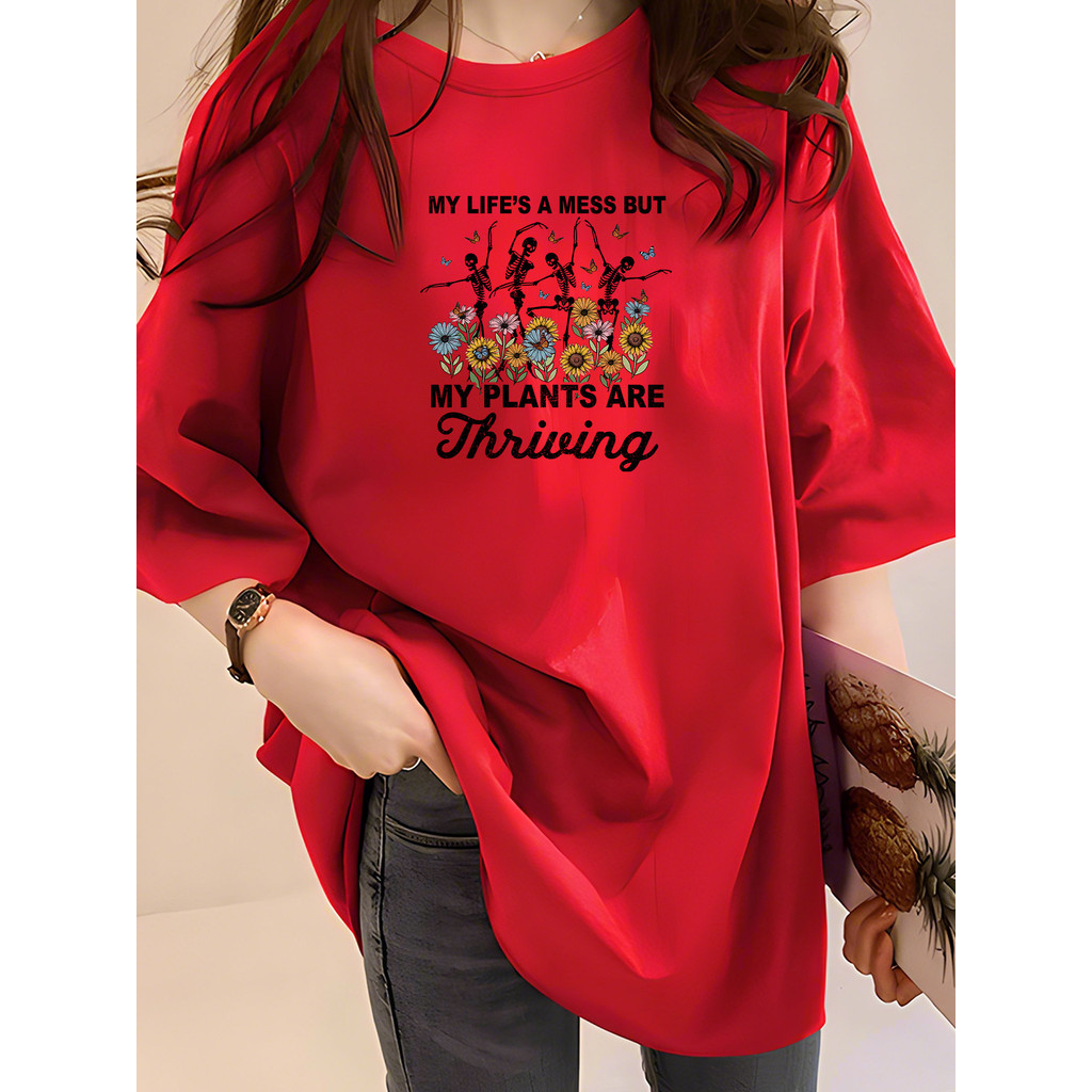 2G7810 T เสื้อผู้หญิงเสื้อผ้า TShirt เสื้อ T เสื้อ Plus ขนาด TShirt เสื้อผ้าผู้หญิงเกาหลี