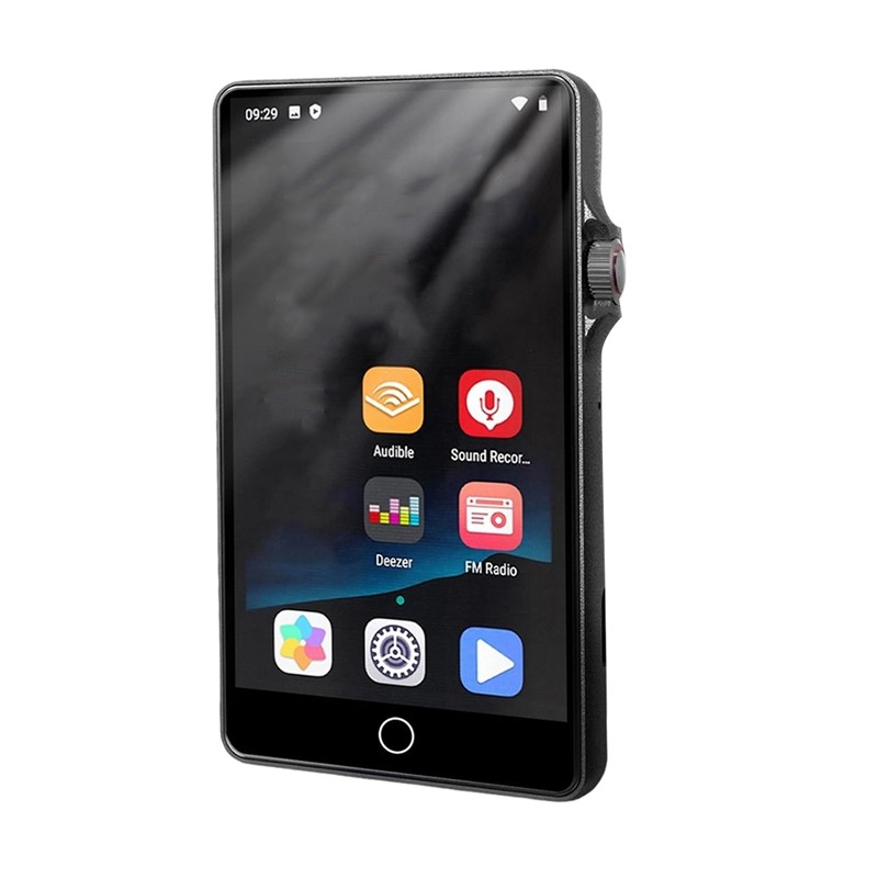 HiFi Lossless Music Player with 4" Touch Screen, Android 9.0 Bluetooth MP3 MP4 Player 16GB ROM, Supp