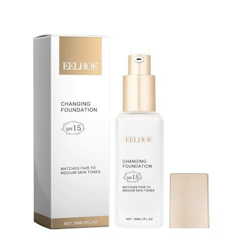 Tone-Adapting Foundation พร้อม SPF 15 สําหรับ Fair to Medium Skin Tones ให้การยกระดับได้ & การจับคู่