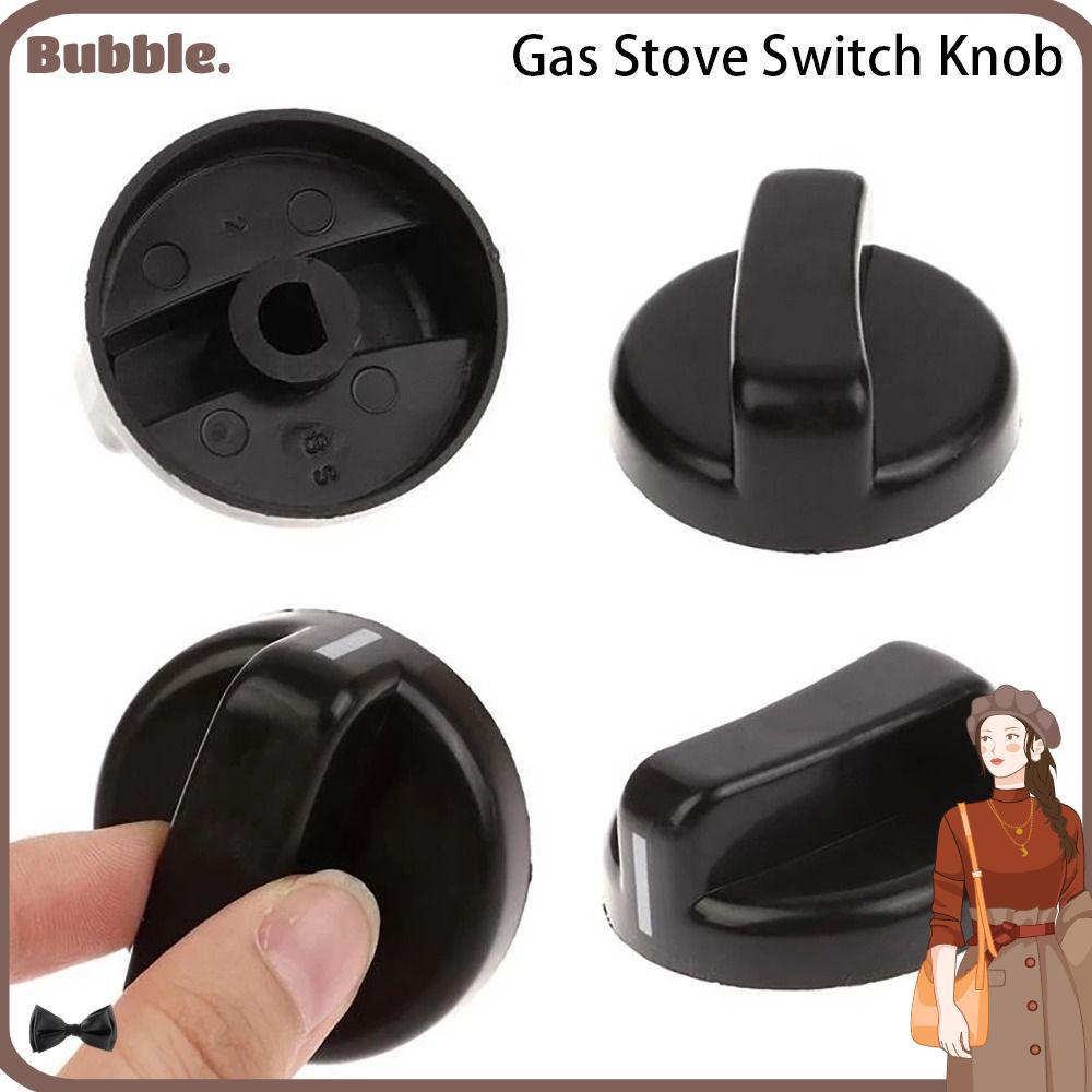 ลูกบิดควบคุมเตาแก๊ส 8mm พลาสติก ทนทาน สำหรับเตาแก๊ส/เตาอบ เปลี่ยนใหม่ 1/2/5 ชิ้น