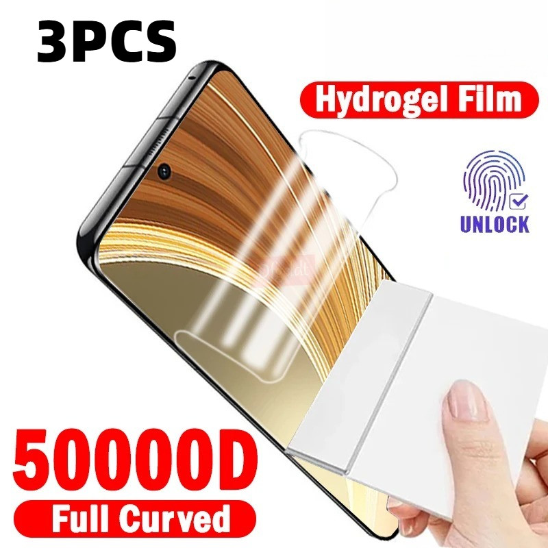 3 ชิ้น Anti Blue Light Soft Hydrogel ฟิล์มสําหรับ vivo T5x T5 T4 Pro 5G T5Pro Anti Spy ความเป็นส่วนต
