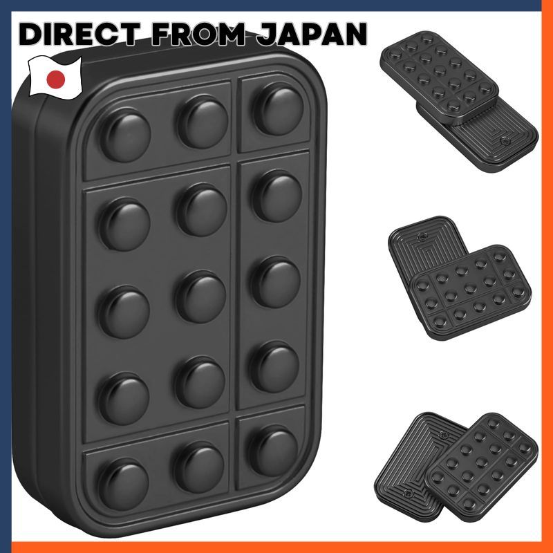 Metal Fidget Toy Magnetic Slider EDC Stress Relief ADHD Anxiety Office Desk Toy