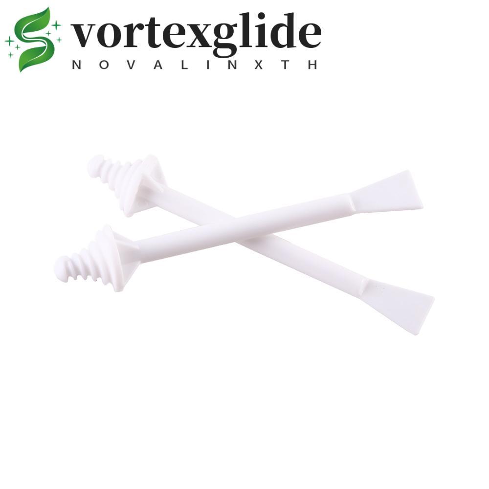 VORTEXGLIDE Nose Wax Applicator Sticks ผู้หญิงกําจัดขนจมูกผม Remover PP Facial Wax Sticks
