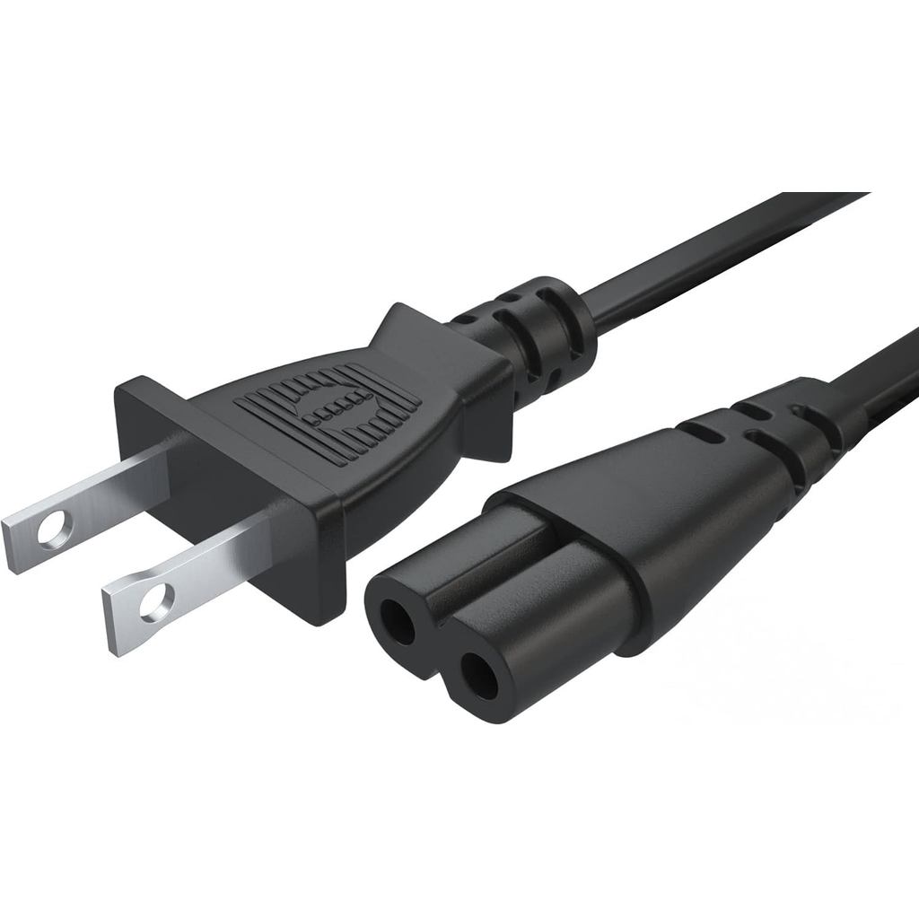 5FT สายไฟทีวี Samsung TV ขยายสายสําหรับ Samsung TV 24 "32" 40" 43" 48" 49" 50" 55" 60" 65" 75" UN40 