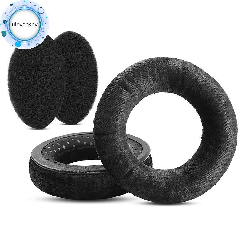 Ulovebsby 1PCS เปลี่ยนแผ่นรองหูฟังแผ่นรองหูฟังแผ่นรองหูฟัง Earpad ใช้งานร่วมกับ Beyerdynamic DT990 /