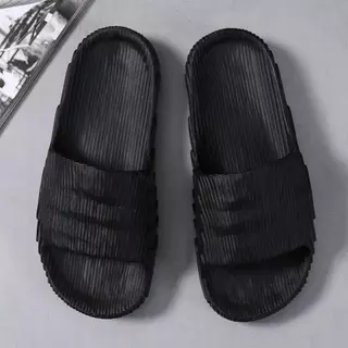 รองเท้าแตะแฟชั่น WF 6031 ** ลายไม้ พื้นนิ่ม สวมใส่ได้ทุกวัน Size:36-45 น้ำหนักเบา ทำความสะอาดง่าย ใส่สบาย