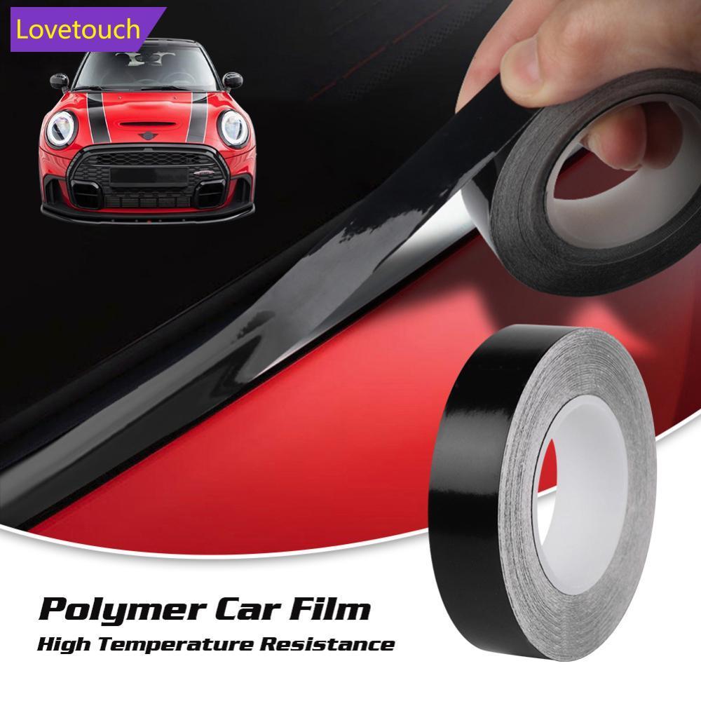LOVETOUCH 10M Universal รถหน้าต่างฟิล์มไวนิลประตู Waistline DIY สติกเกอร์ตกแต่งหน้าต่าง Edge Protect
