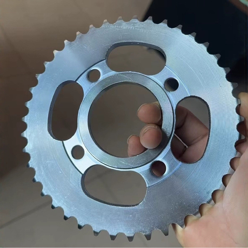 จานเกียร์สำหรับจักรยานยนต์ WY125-A, CG125, XF125 ขนาด 38+15