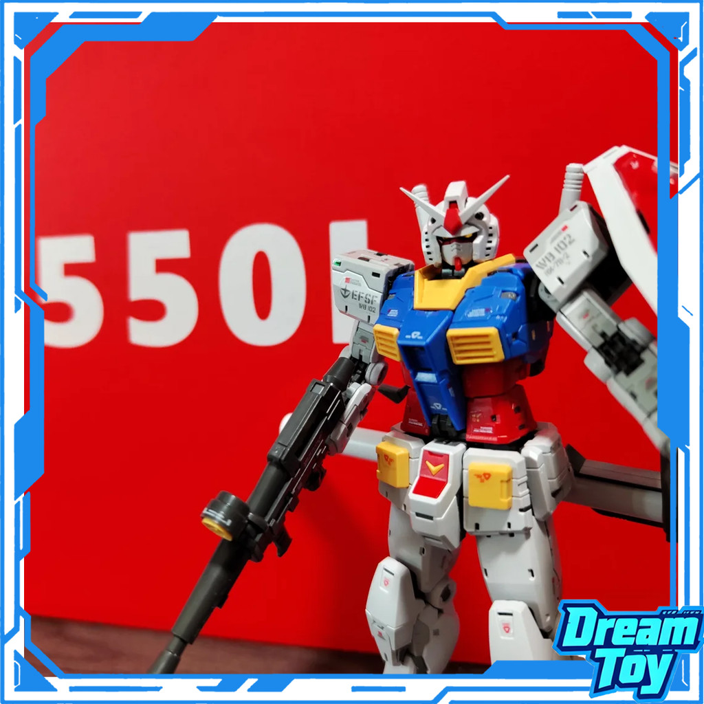 Changlong 5501 RG 1/144 rg5501 RX-78-2 Ver.2.0 Model Kit - High-Detail Assembled Figure for Collecto