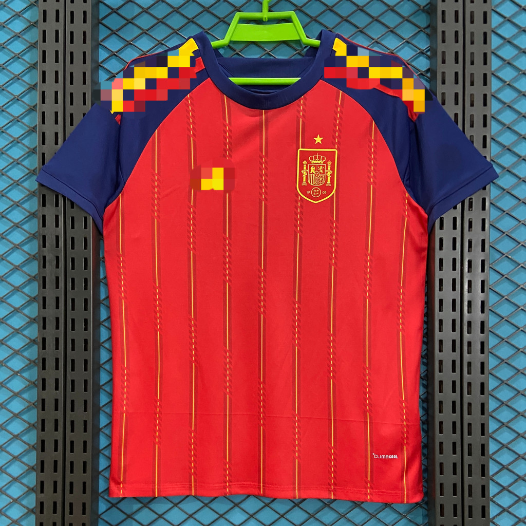 ชุดฟุตบอลสำหรับทั้งชายและหญิง ไซส์ S-3XL แบบบ้านของสเปนในGold Cup 2026